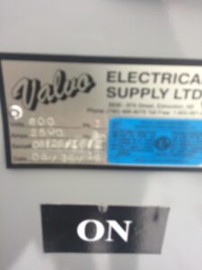 2500 Amp Breaker