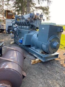 Waukesha 3521 Natural Gas Set deinstalled