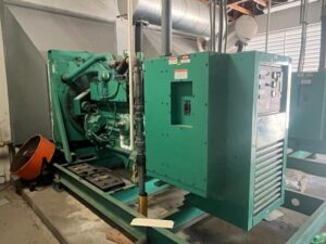 250KW Cummins Natural Gas Generators installed