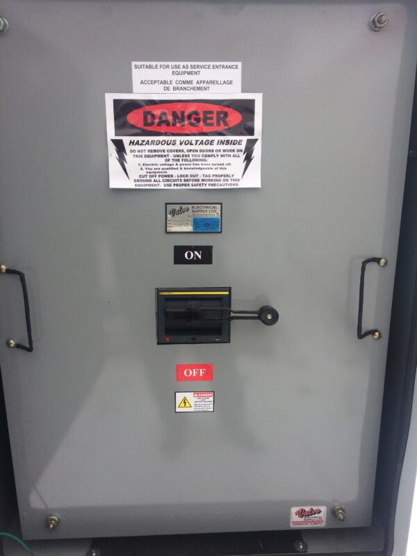 2500 Amp Breaker Nema 3 Enclosure